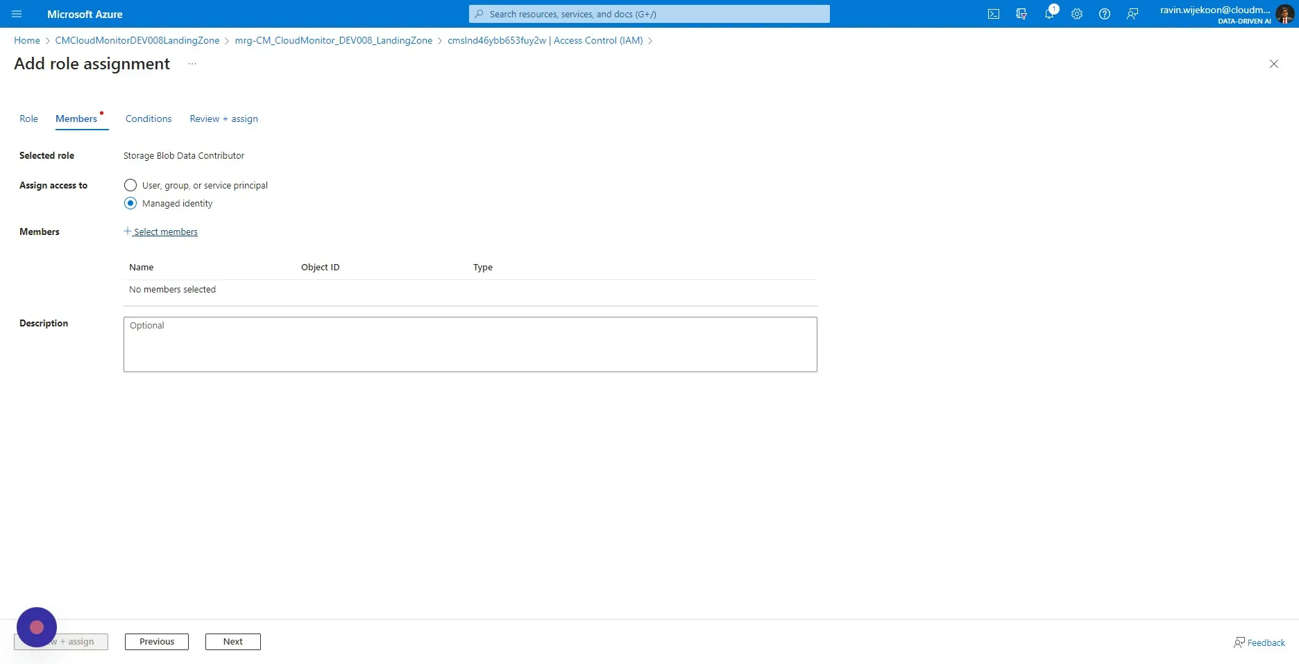 Click "Select members"