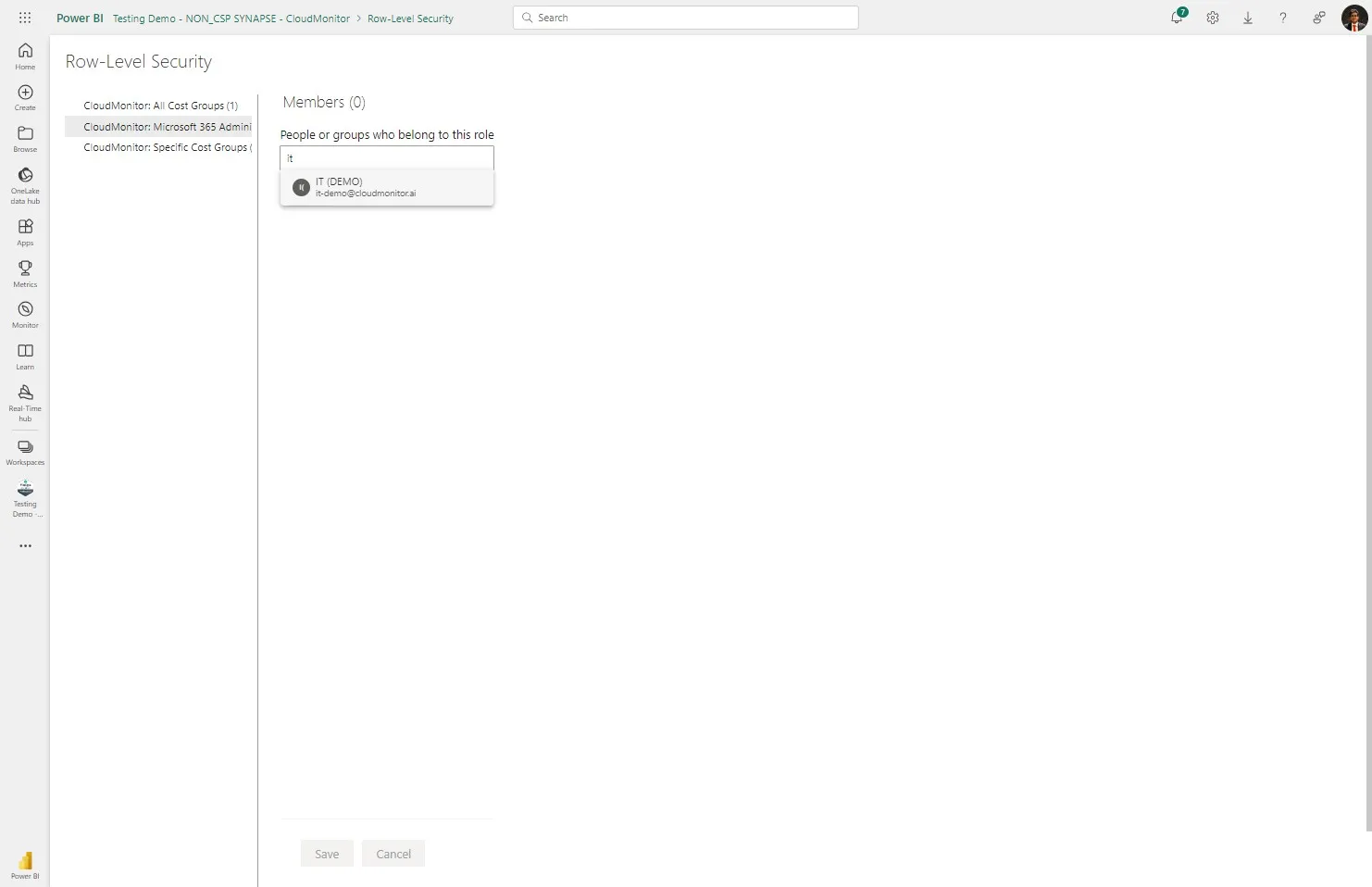 In the "Microsoft 365 Administrator" tab choose the member you want to give Microsoft 365 Access to