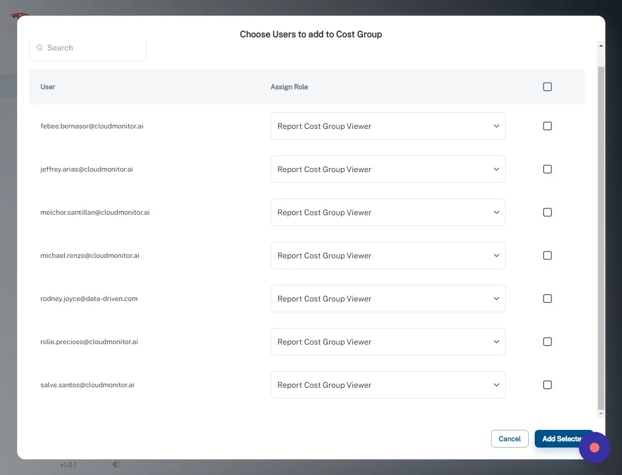 Search for the email address of your new user