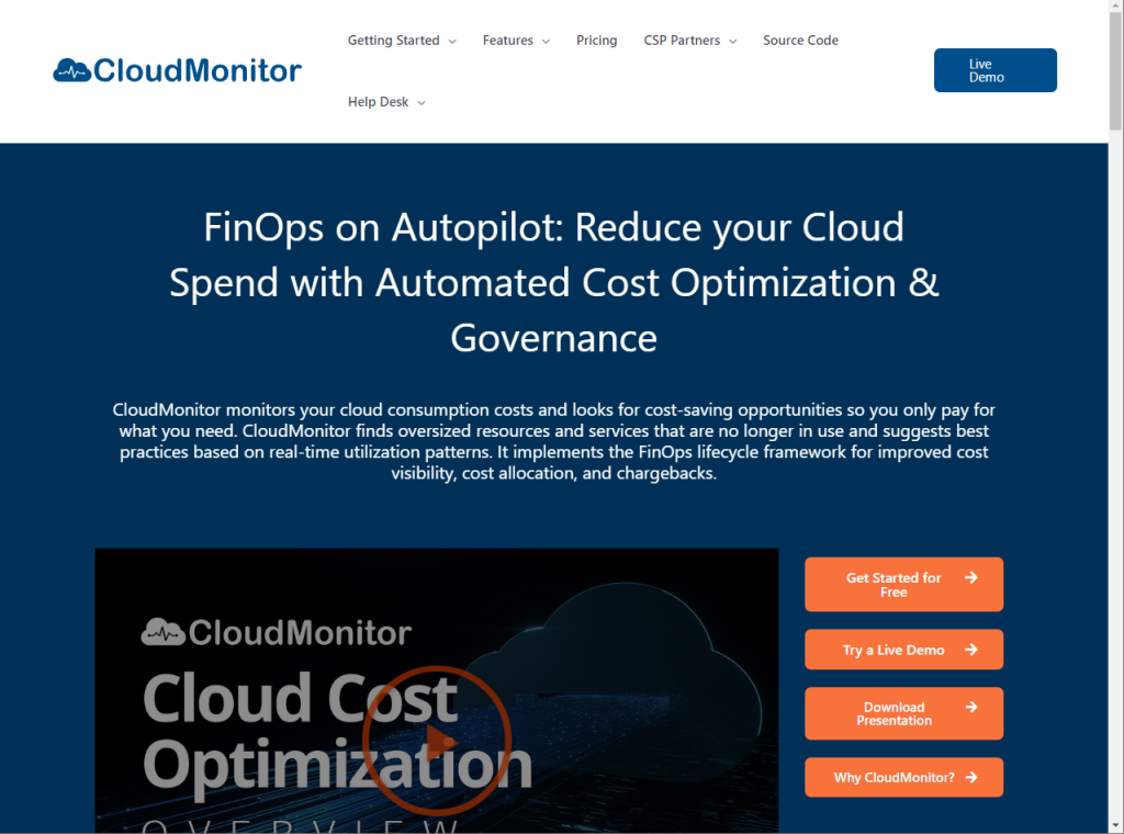 azure cost management tools​ cloudmonitor